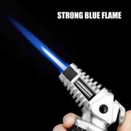 JOBON Strong Flame Gun Lighter Sustainable Flame Ignition  Flame Adjustable Cigar Camping Tool