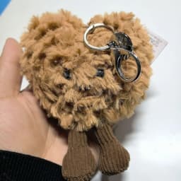 Plush Doll Series Cute Soft Rubber Key Chain Bag Pendant Plush Accessories Doll Car Pendant Holiday Gift. Plush Keychain