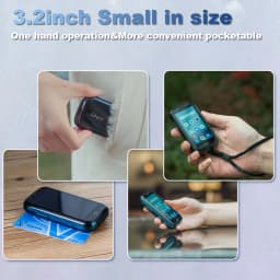 Unihertz Jelly 2 Mini Smartphone 6GB 128GB Android 11 Helio P60 Octa Core Unlocked NFC Cellphone 16MP Infrared Phone