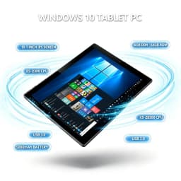 10.1 INCH DS102 Windows 10 Tablet PC T10 8GRAM 128GB ROM 1280*800 IPS Dual Cameras 6000mAH Battery WIFI Touch Screen