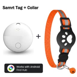 Smart Location Tag Works with Google Find Hub Android Bluetooth Anti-Lost Tracker With Cat Collar Item Finder Wallet Pets Bags
