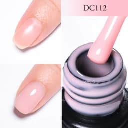 Mtssii 7ml Glitter Rubber Base Gel Polish Gold Sequins Pink White Base Gel Top Coat Soak Off UV LED Nail Art Varnish Manicure