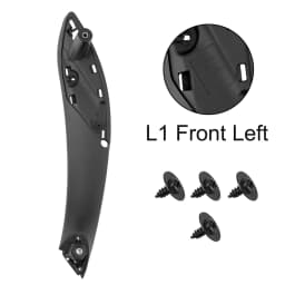 Car Inner Handle Interior Door Handles Door Panel Pull Trim Cover Black Front Rear Left Right For BMW F30 F80 F31 F32 F34 F35