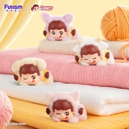 FUNISM FUJIYA PEKO Dream Adventure Lying Hippers Blind Box Mini Figure Car Phone Dashboard Desk Ornament Birthday Gift Fans