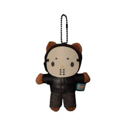 10CM kawaii Rapper Hip Hop Black Hello Kitty Plush Toys Pendant Cartoon Singer Kitty Cool Girly Soft Stuffed toy Backpack Charm
