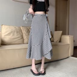 High Waist A-Line Floral Print Chiffon Halter Neck Dress Women's Summer New Style Belted Wrap Skirt Casual Polyester Fiber