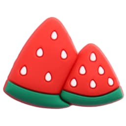 1pcs PVC Shoe Charms Pineapple Grape Carrot Strawberry Watermelon Avocado Buckle Clog Hole Slipper Ornaments Kids Party Gift