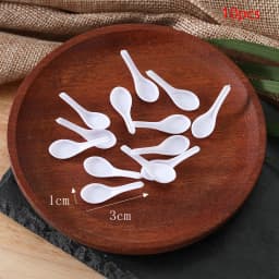 10Pcs 1/12 Dollhouse Simulation Spoon Fork Set Dollhouse Mini Kitchen Tableware Model Dolls House Decoration Accessories