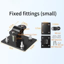 Bicycle Quick Release Bracket Front Rear Basket Mount For Cargo Rack/Bicycle/Folding Bike/Electric Bike/Electric Scooter