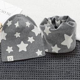 2024 New Cotton Children's Single-layer Hat Scarf 2-piece Set Spring Autumn Girls Hat Scarf Baby Boys Head Cover Kids Hat Set