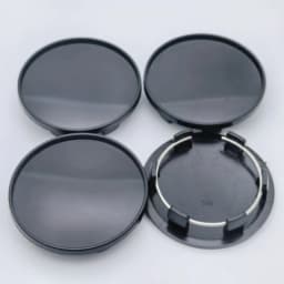 4pcs 69mm Clips 56mm Blank No Logo Car Wheel Center Caps No Badge Wheels Hub Cap Rim Hubcaps Dust Cover Replace Car Accessories