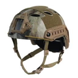 BOOIU Fast Tactical Helmets ABS Adjustable Knob Disguise CP Airsoft Helmet Outdoor Sports Hunting CS Military Protect Equipment