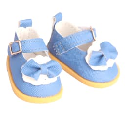 1/6 Cute 5.5cm PU Leather Bow Doll Shoes Boots For 14" American& EXO Doll Mini Shoes Accessories For 32-33 Russia DIY Doll TOY