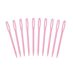 10pcs/lot Colorful Plastic Sewing Needles 5 7 9 15cm Size Colourful Large Eye Crochet Needle DIY Embroidery Jewelry Tools