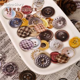 50pcs Kawaii Stationery Stickers button Junk Journal Planner Decorative Sticker Scrapbooking