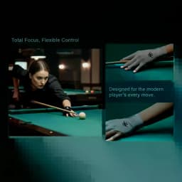 Billiard Gloves With Fingerless Breathable Pool Gloves Three-Finger Gloves