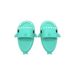 1 pair 1:12 Dollhouse Miniature Things Cute Shark Slippers Doll Shoes Suit For Ob11 1/12 Doll Gsc DOD, YMY Doll Accessories