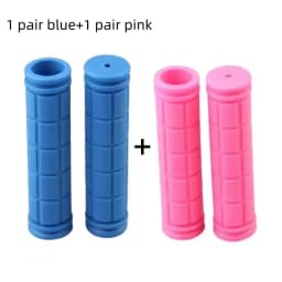 1Pair Bicycle Handlebar Grips Anti-skid Bike Handle Bar Grips Rubber Covers Fixed Gear BMX MTB Mountain Bike Bicycle Accessories