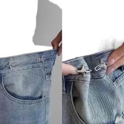 Temperament Four Pointed Star Waist Tightening Tool, Adjustable Waist Buckle, Fashionable Jeans, Fixed Waist Buckle 2024