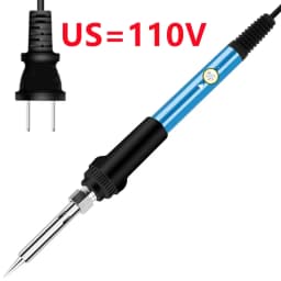 110V 220V 60W US/EU Plug Electric Soldering Iron 908 Adjustable Temperature Soldering Iron With Quality Soldering Iron Stand