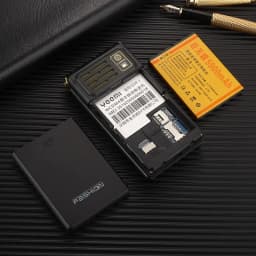 Yeemi G10-C 2G Dual SIM Dual Screen Flip Feature Russian Keyboard 5900mAh Phone Loud Sound for Elder 2.8” FM Mp3/Mp4 BT