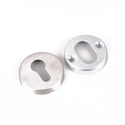 1Pcs 304 Stainless Steel Split Lock Cover Interior Door Lock Cylinder Accessories Decorative Cover