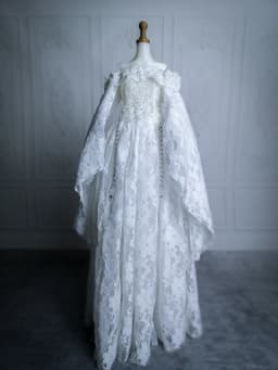 1/6 1/4 1/3 scale BJD clothes Nightdress Palace style Princess dress for BJD/SD YOSD MSD SD13 big girl doll accessories C0650