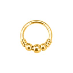 Flower Moon Heart Tush Teardrop Septum Piercing Drop Clicker Segment Nose Ring Daith Conch Hoop Earring 316L Surgical Steel 16G