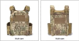 New combat vest 6094 quick detachable light laser cut tactical vest black gear to carry Protective plate