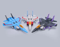 KO Transformation JCS SS86 G1 Starscream Action Figure Skywarp Figure Thundercracker Figure Collection Model Transformable Gift