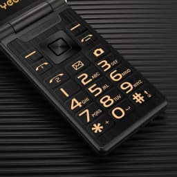 Yeemi G10-C 2G Dual SIM Dual Screen Flip Feature Russian Keyboard 5900mAh Phone Loud Sound for Elder 2.8” FM Mp3/Mp4 BT