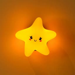 Silicone Star Moon Night Light Rechargable Sleeping Wall Nightlights 3 Level Brightness Beside Lamp For Baby Bedroom Decor