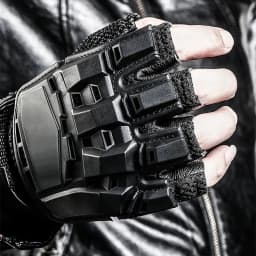 2025 Outdoor Techwear Tactical Half Finger Gloves Multifunction Combat Training Bicycle Sport Motorcycle Gloves