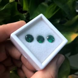 10Pcs/lot Wholesale Gemstone Storage Display Box Loose Diamond Jewelry Organizer Case Pendant Holder Acrylic Glass Top Gem Jars
