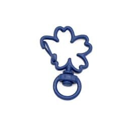 10pcs/lot Lovely Candy Colors Sakura Shape Lobster Keychain Lobster Clasp Hooks Key Circle for Key Ring Clasp DIY Making