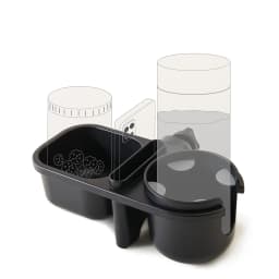 Sunveno 3in1 Multifunctional Baby Stroller Cup Holder with Phone/Snack Holder Universal Bottle Holder Stroller Accessories