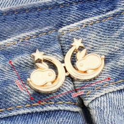 Clothing Accessories Waist Closing Button Metal Pins Removable Tighten Waist Button Adjustable Jeans Ornaments Waist Clip Women