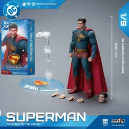 Original Fondjoy David Corenswet Superman Action Figure 1/9 New SupermanFigure PVC Joint Movable Collection Model Toys Gift