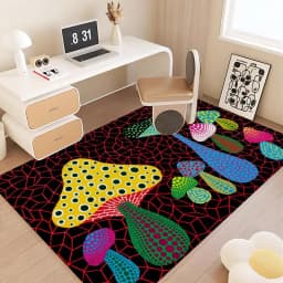 Yayoi Kusama Floor Mat Bath Mat Nordic Style Home Doormat Bathroom-Toilet Mats Bedroom Welcome Doormat