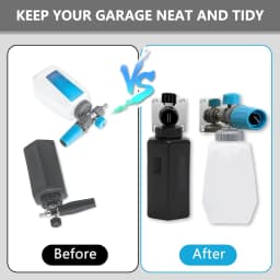 Pressure Washer Foam Cannon Holder Pressure Washer Nozzle Tip Holder 1/4" Quick Connect Foam Cannon Mount Pressure Washer Tool