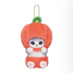 Kawaii Mofusand Shark Cat Fruit and Vegetable Series Plush Toys Backpack Keychain Cartoon Soft Stuffed Doll Girls Birthday Gift