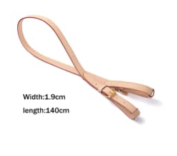 Vachetta Genuine Leather Bag Strap Adjustable Shoulder Bags Crossbody Messenger Handbag Handle Belts DIY Replacement Accessories