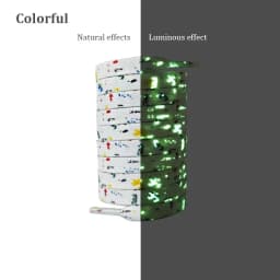 Flat Fluorescent Luminous Shoelaces for Sneakers Glow-in-the-dark Printing Cashew Flower Splash Ink Shoe Laces for AF1 Woman Man