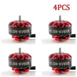 Happymodel 4PCS EX1204 5000KV 6500KV Brushless Motor 1.5mm Shaft for 2-4S 2-3S 3 Inch FPV Racing Drone Toothpick Quadcopter