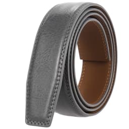 3.5cm Belt No Buckle Cow Genuine Leather Belt Body for Automatic Buckle High Quality Black White Belts Without Buckle Cowskin