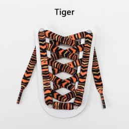1Pair Animal Pattern Shoelaces Flat Sneakers Shoe Laces Tiger/Snake/Leopard Print Shoelace Outdoor Hiking Sports Shoes Strings