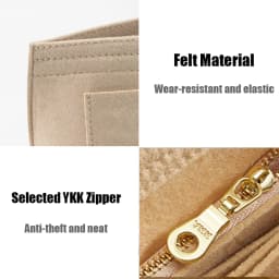 Felt Bag Insert for Longchamp S bag Orderly Storage Organizer Bag Inner Storage Bag Three-dimensional Support Bag Accessories