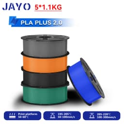 JAYO 5.5KG 3D PETG / High Speed Matte PETG / PLA Classic Printer Filament 1.75mm 3D Printer Filament Neatly Wound PETG for 3D