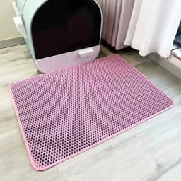 1Pc Large Size Cat Litter Mat-Advanced Honeycomb Double Layer Design,Urine Waterproof,Easy Cleaning,Scatter Control,Stay Clean