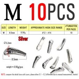 ICERIO 10PCS Fast Sinking Nymphs Scud Fishing Fly Tungsten Heavy Body Jig Hook Back Bead Fly Tying Material Accessories